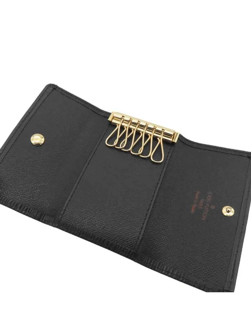 Louis Vuitton Multicles 6 Noir Black Epi Leather 6 with Key Case Key Holder
